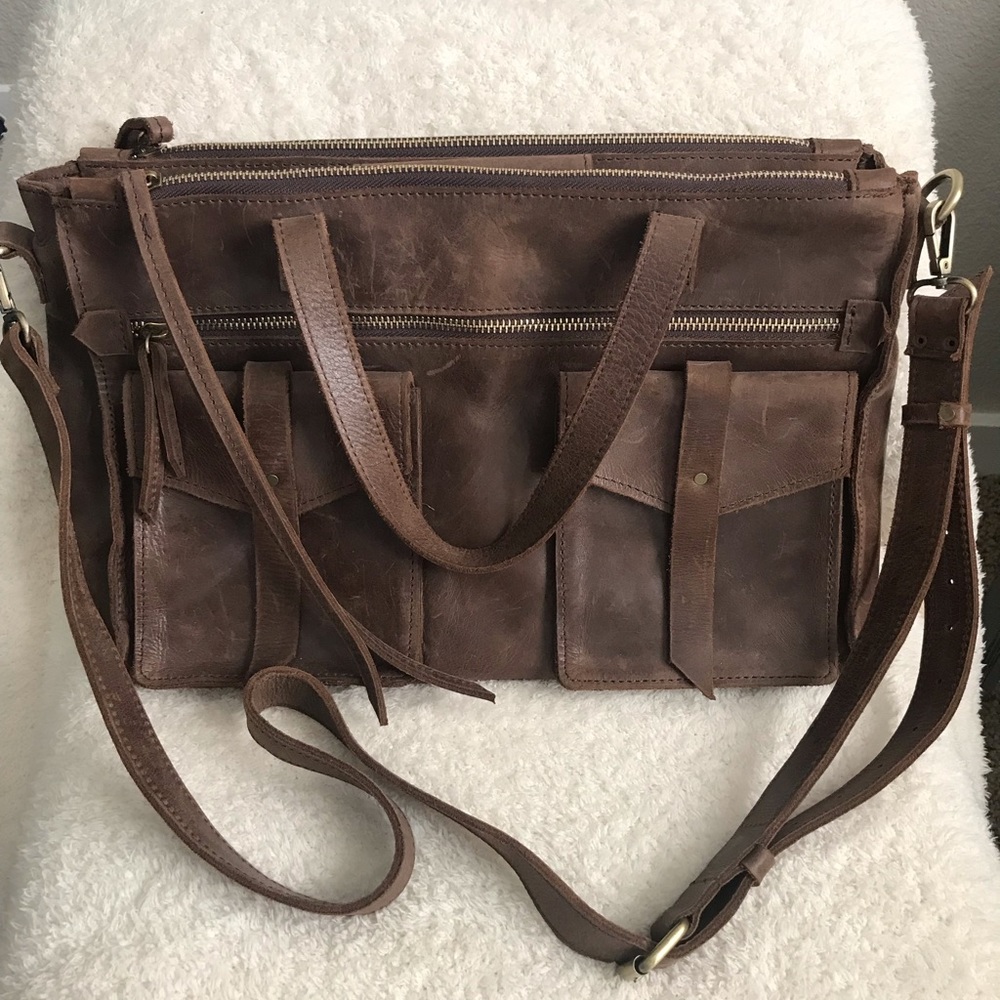 Raven & Lily handmade leather bag